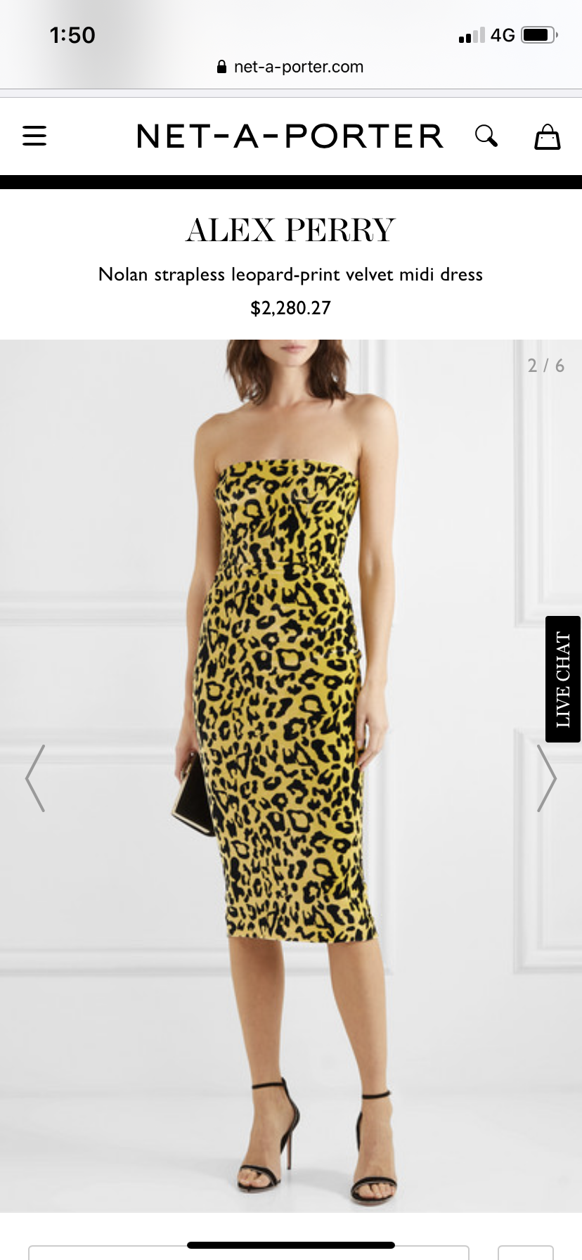 Alex Perry Yellow for hire