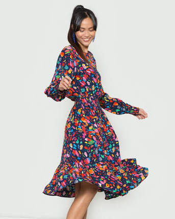 Cheap designer Gorman Light Show Party Dress