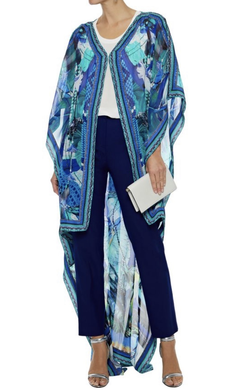 Hire a Camilla Cobalt Blue Cape