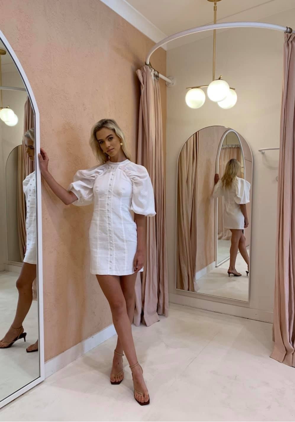 Borrow a Joslin Studio Fleur Linen Dress