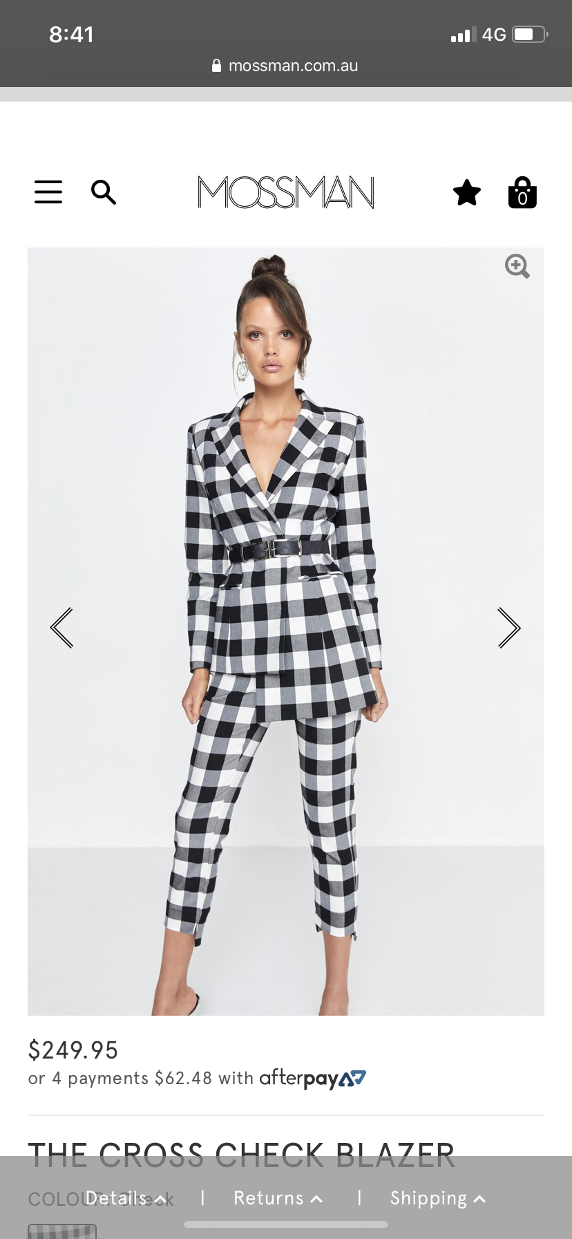 Affordable Mossman The Cross Check Blazer & Pant