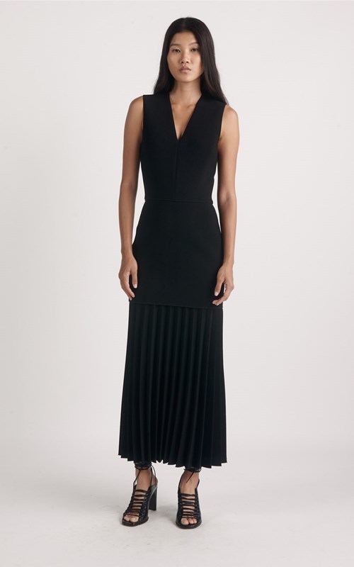 Hire a Dion Lee Linear Pleat V Neck Dress