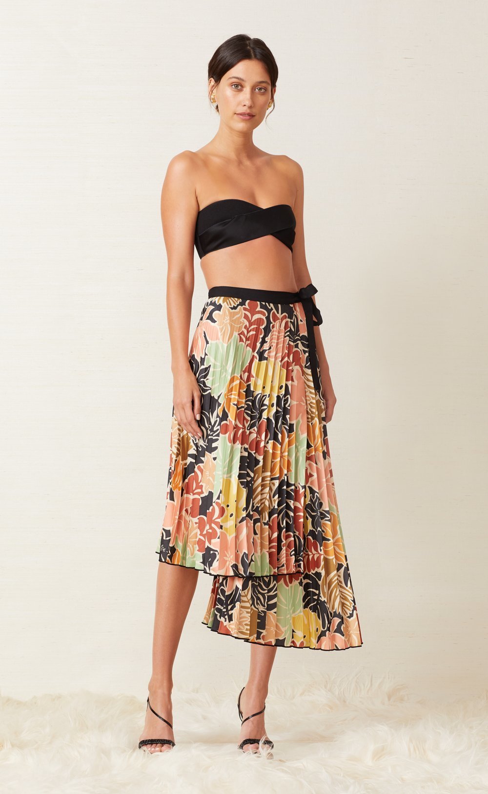 Borrow a Bec & Bridge Babelini Pleated Skirt
