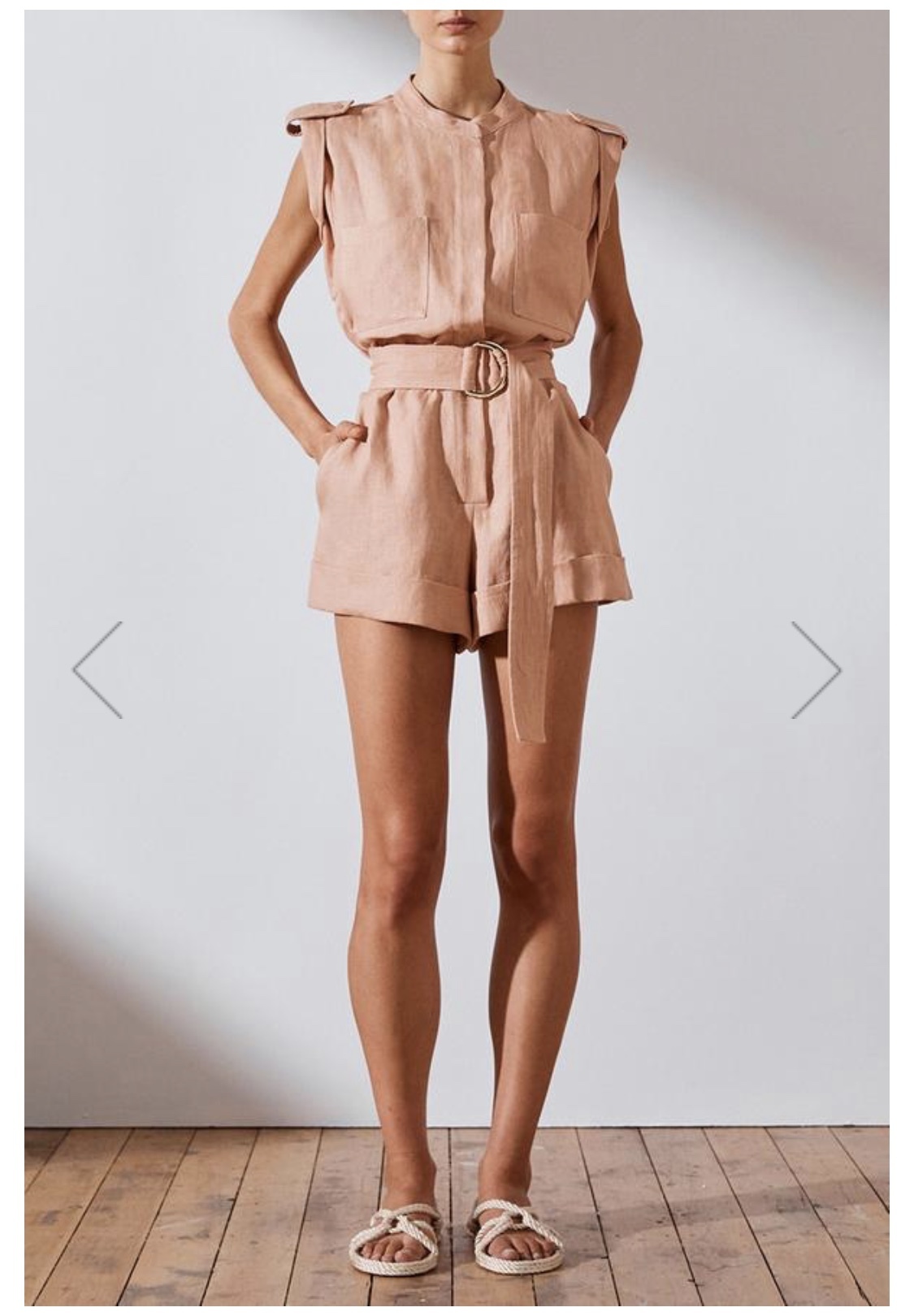 Rent a Shona Joy Savannah Linen Boiler Suit