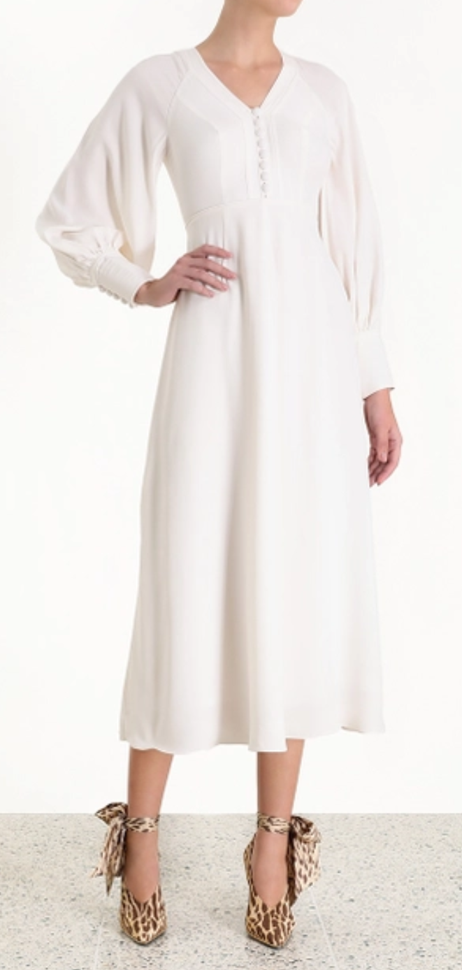 Rent a Zimmermann Espionage Billow Sleeve Dress