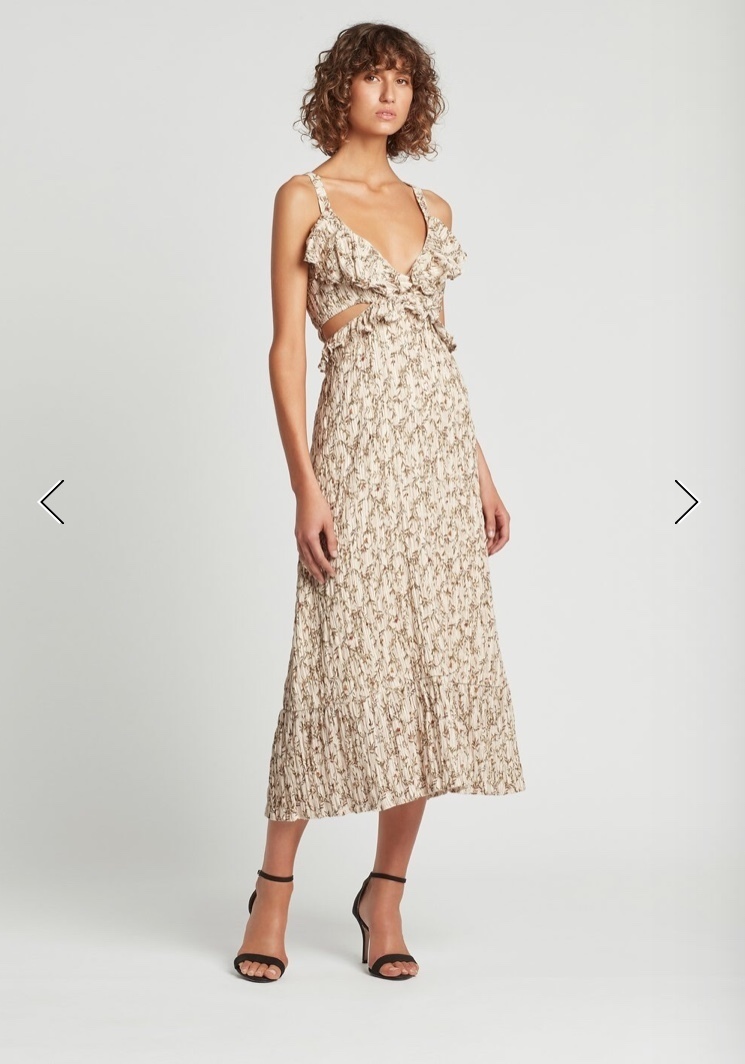 Hire a Sir The Label Alba Cut Out Dress