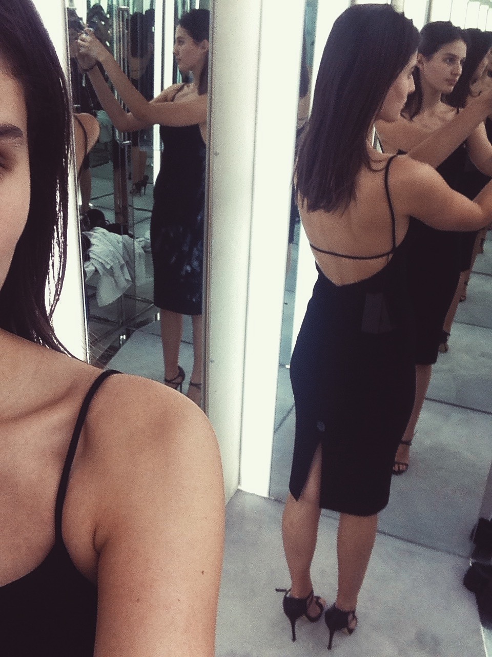 Rental Dion Lee Fine Line Apron Dress