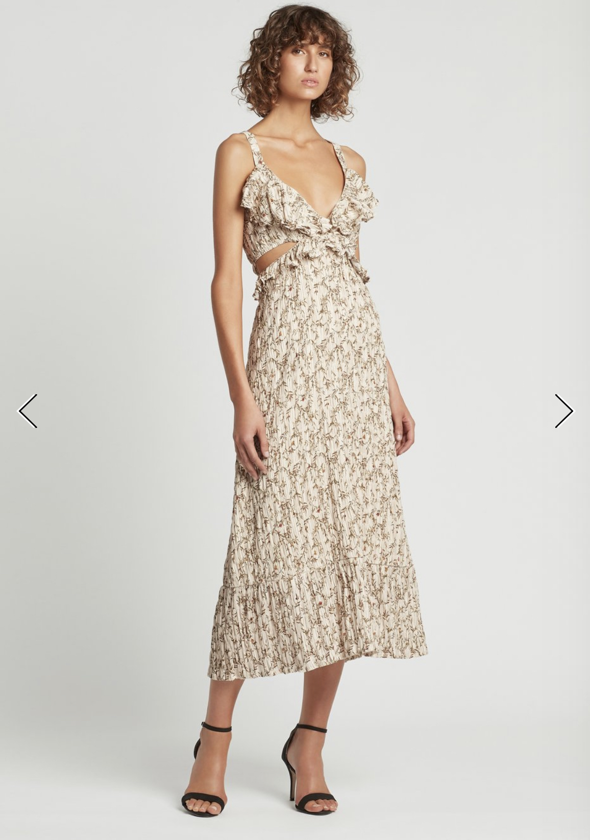 Rent a Sir The Label Alba Cut Out Dress