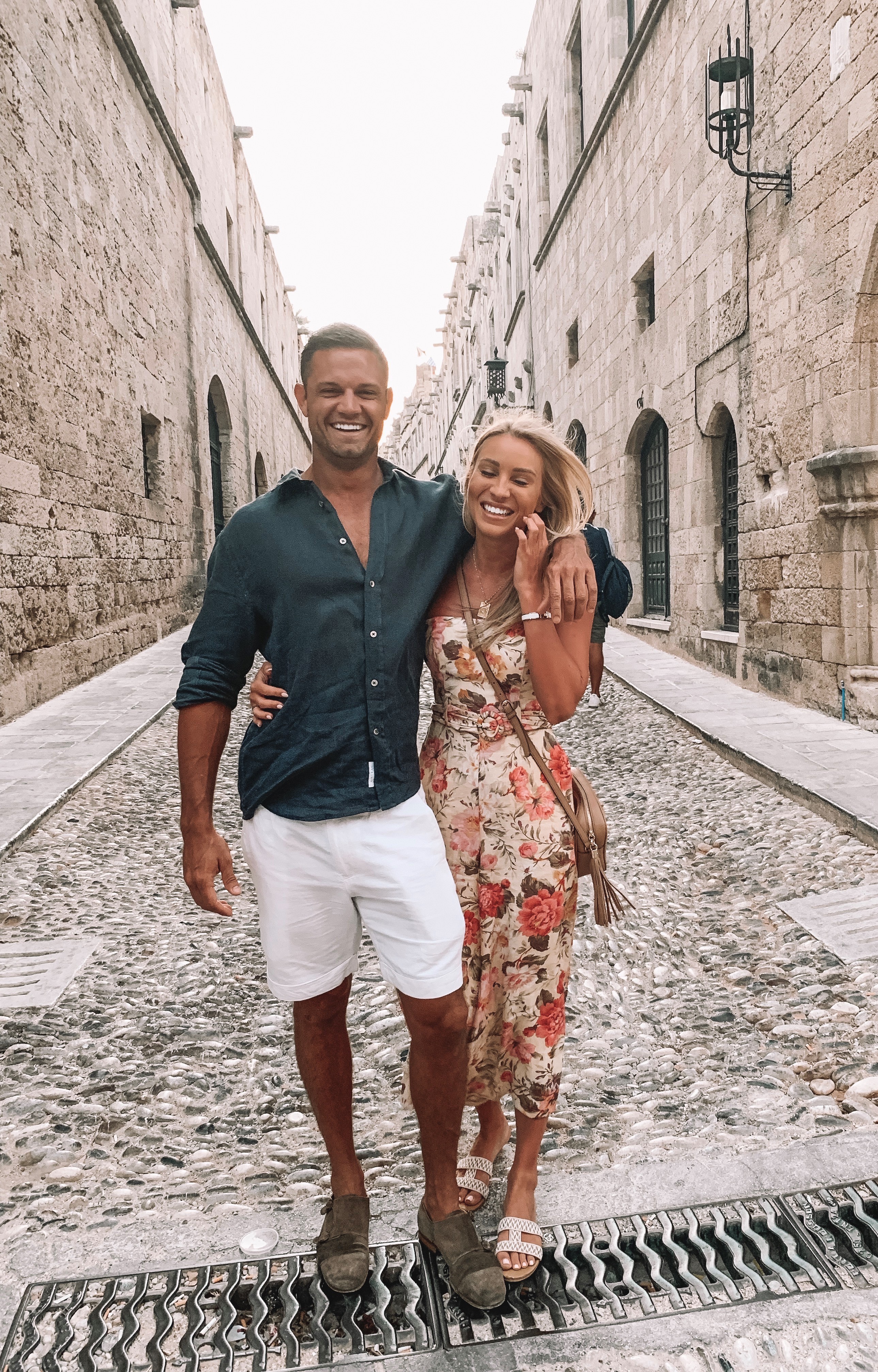 Borrow a Zimmermann Honour Strapless Jumpsuit Floral