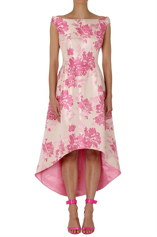 Designer rental Pink Carla Zampatti