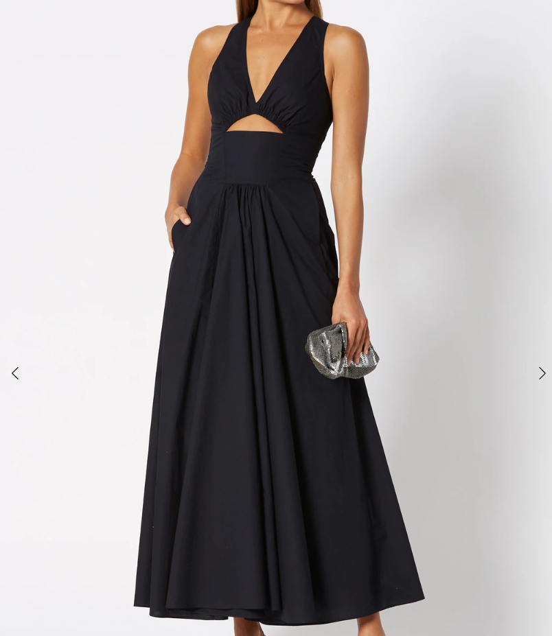 Cheap designer Scanlan Theodore Cotton Cross Back Dress