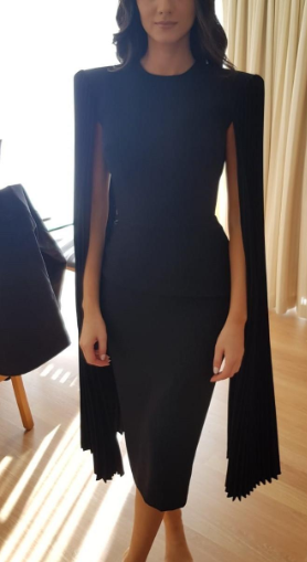 Rent a Alex Perry Alex Perry Nina Cape Dress