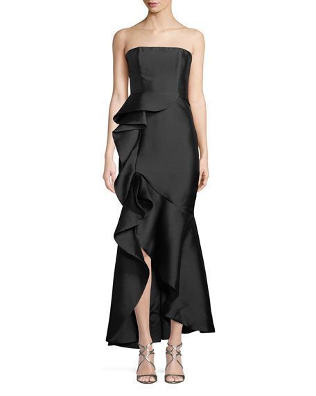 Formal rental Fame And Partners The Seller Twill Bustier Gown