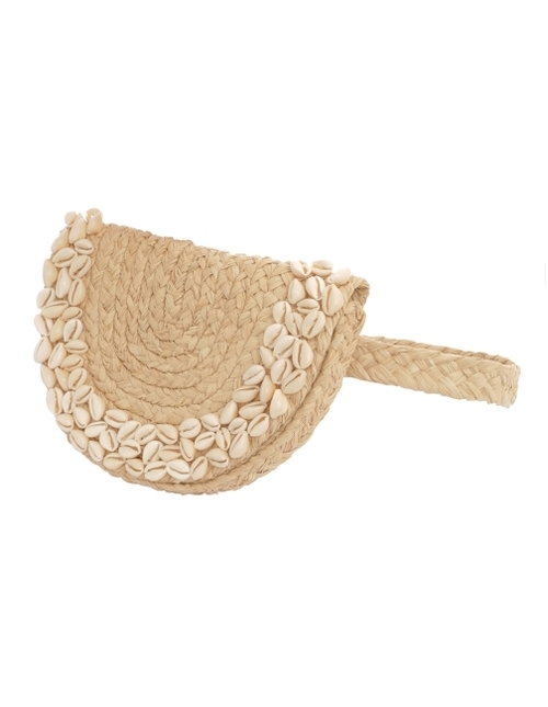 Rent a Zimmermann Embroidered Raffia Belt Bag