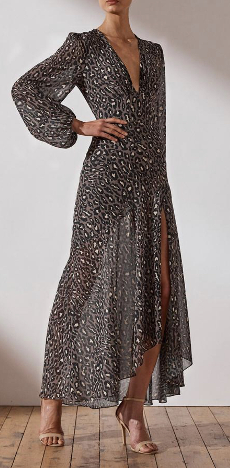 Hire a Shona Joy Buell Plunged Midi Dress