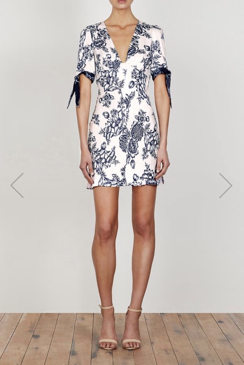 Affordable Shona Joy Arcadia Tie Sleeve Bias Mini Dress