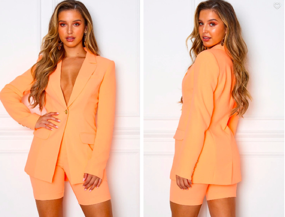 White Fox Boutique Orange to rent