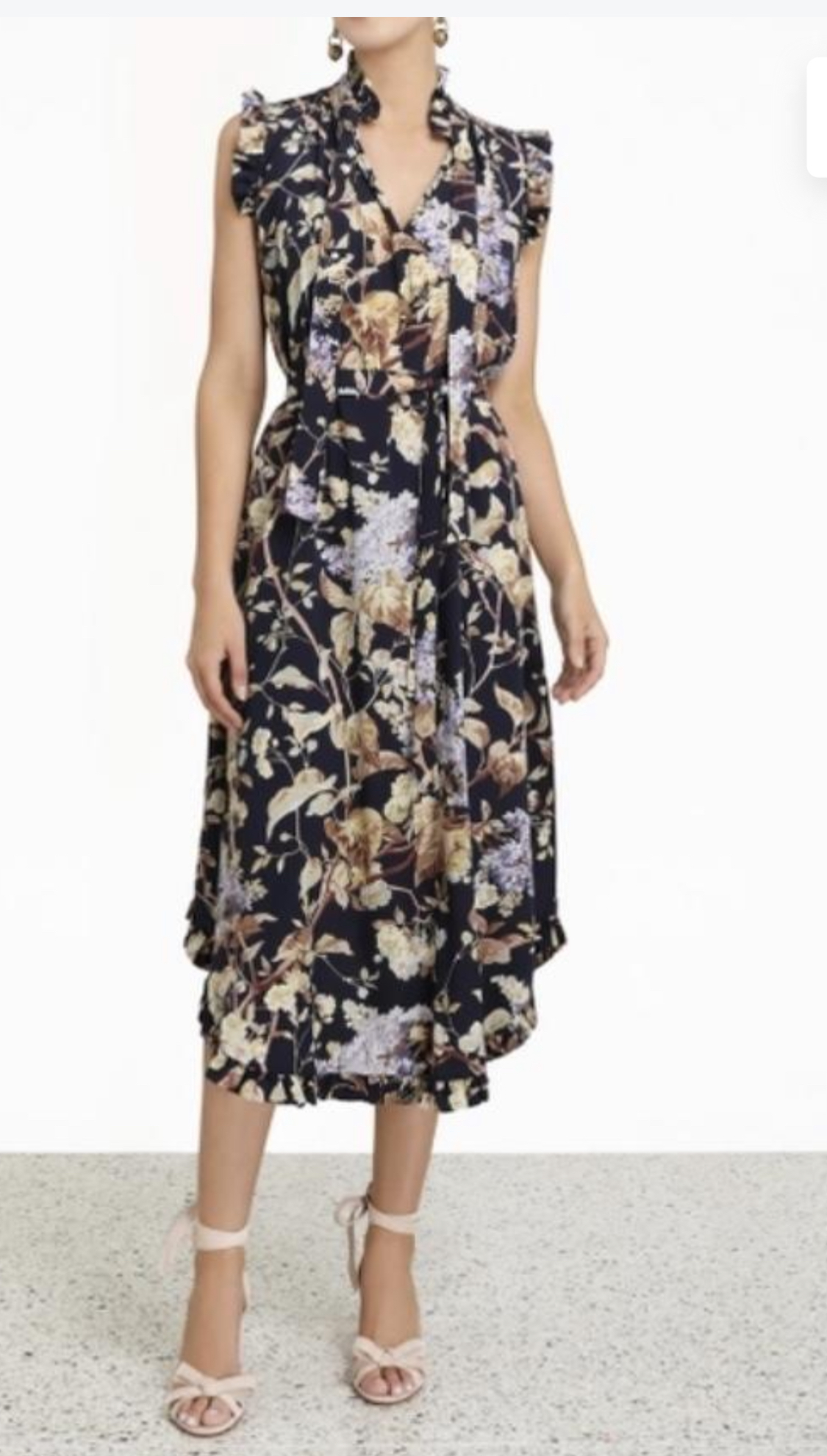 Formal rental Zimmermann Sabotage Tie Dress