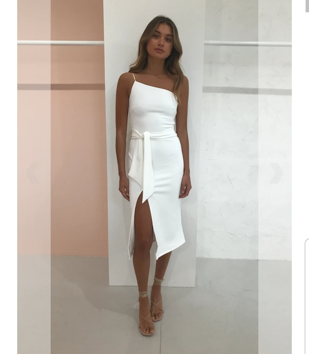Affordable By Nicola Nightfall Midi White