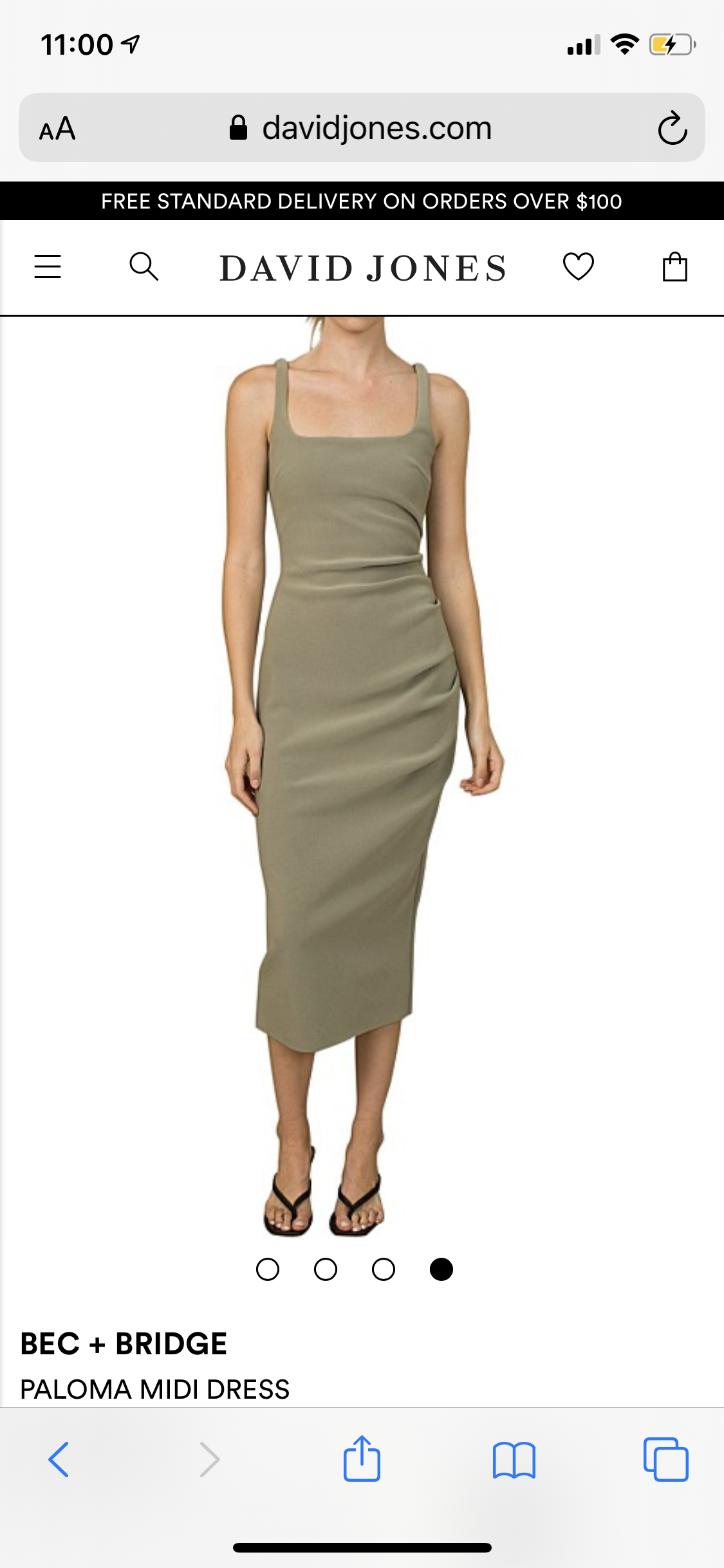 Borrow a Bec And Bridge Paloma Midi Dress