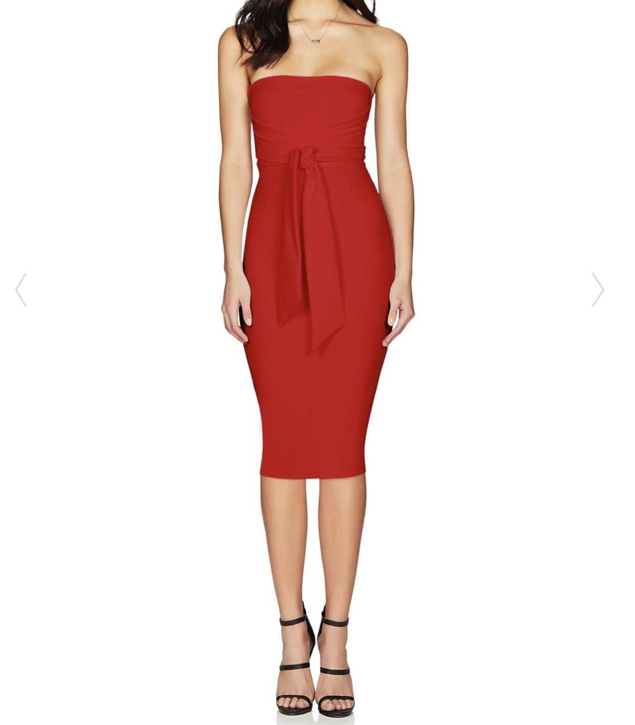 Rent a Love Nookie Royal Red Midi