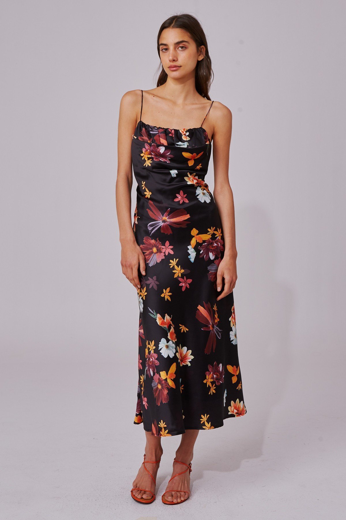 Rental C/Meo Collective Obsessions Dress Black Floral