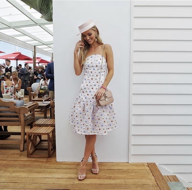 Borrow a By Johnny Polka Dot Dress