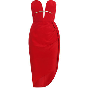 Rental Zimmermann Silk Curve Bar Dress