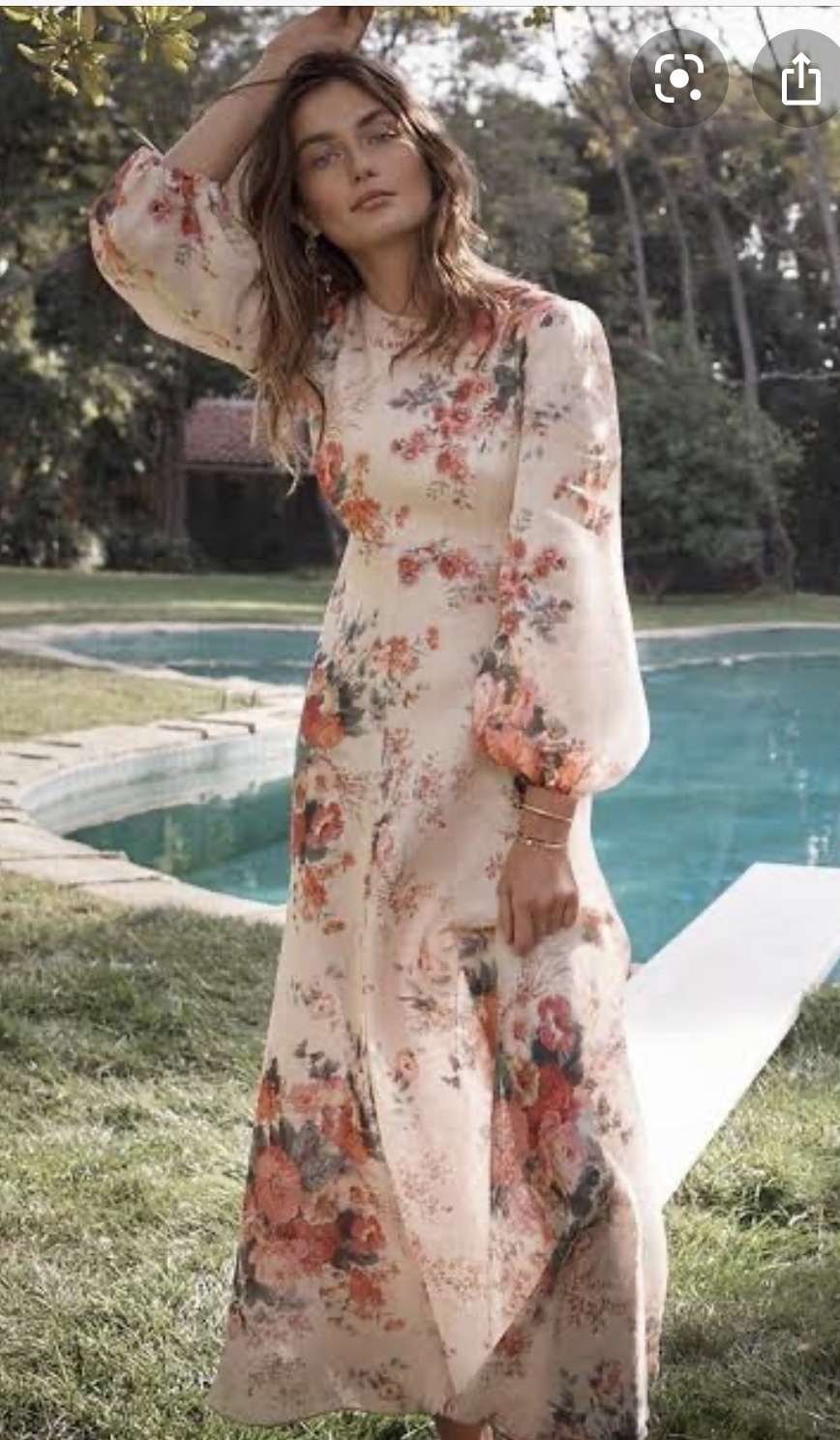 Borrow a Zimmermann Laeila High Neck Dress
