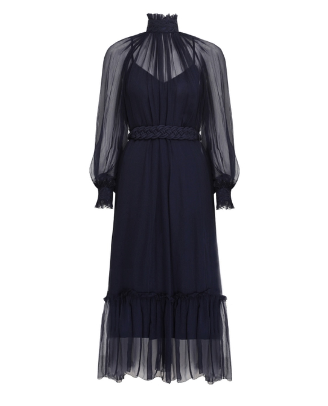Formal rental Zimmermann Glassy Rouleaux Swing Dress