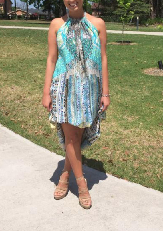 Formal rental Camilla Drawstring Dress