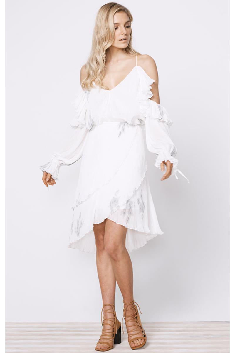 Cheap designer Stevie May Driftwood Cold Shoulder Dress