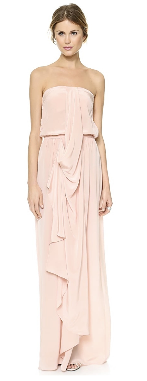 Rent a Zimmermann Strapless Drape Maxi