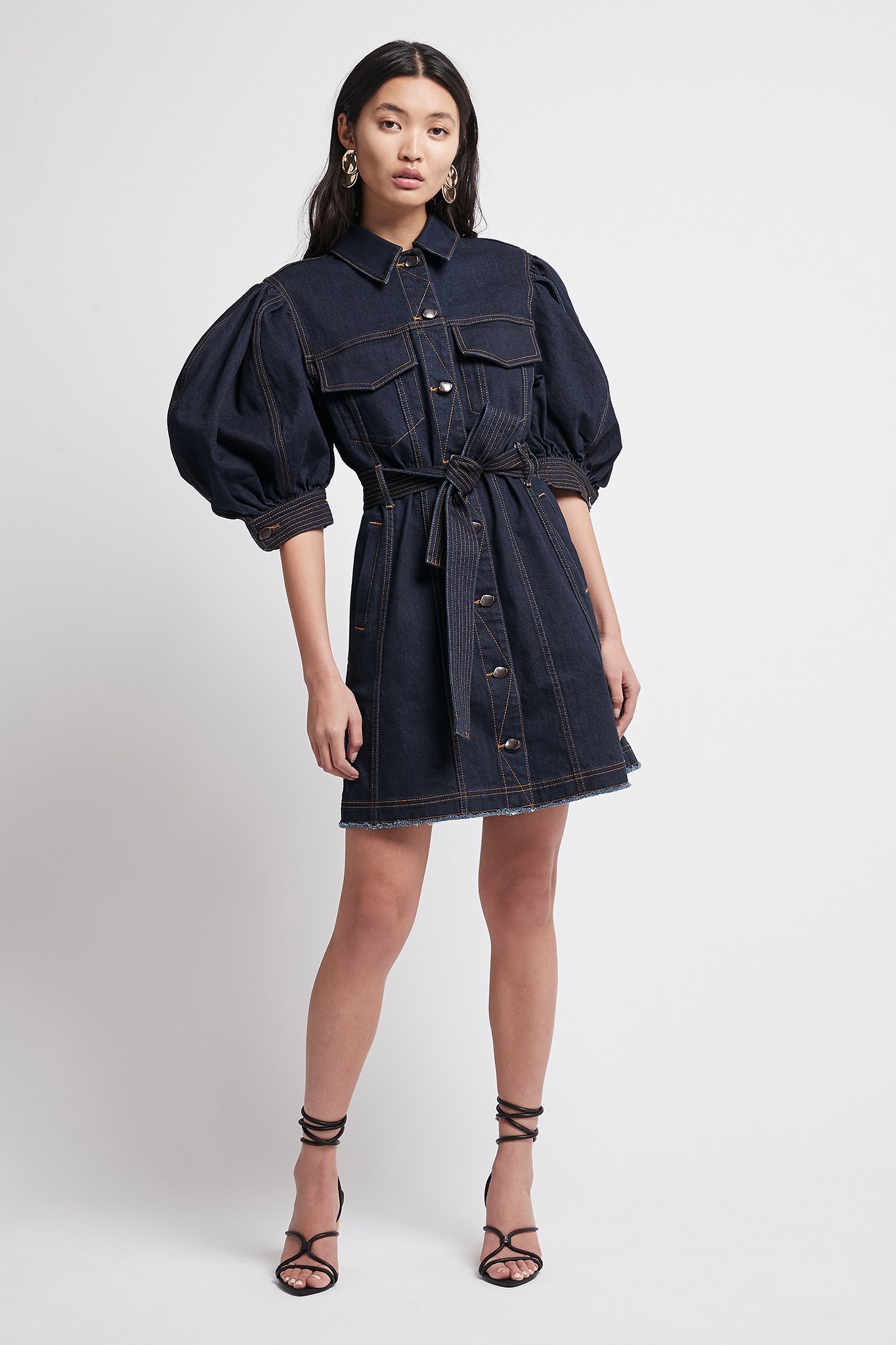 Loan a Aje Tori Denim Dress