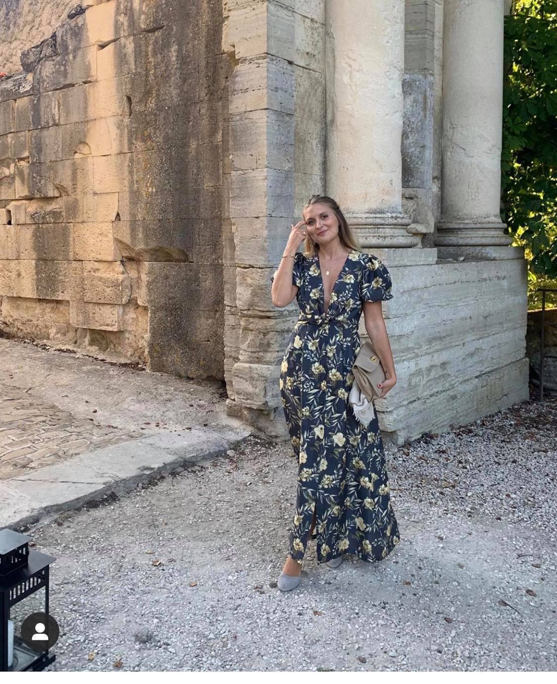 Designer rental Sir The Label Carmen Gown