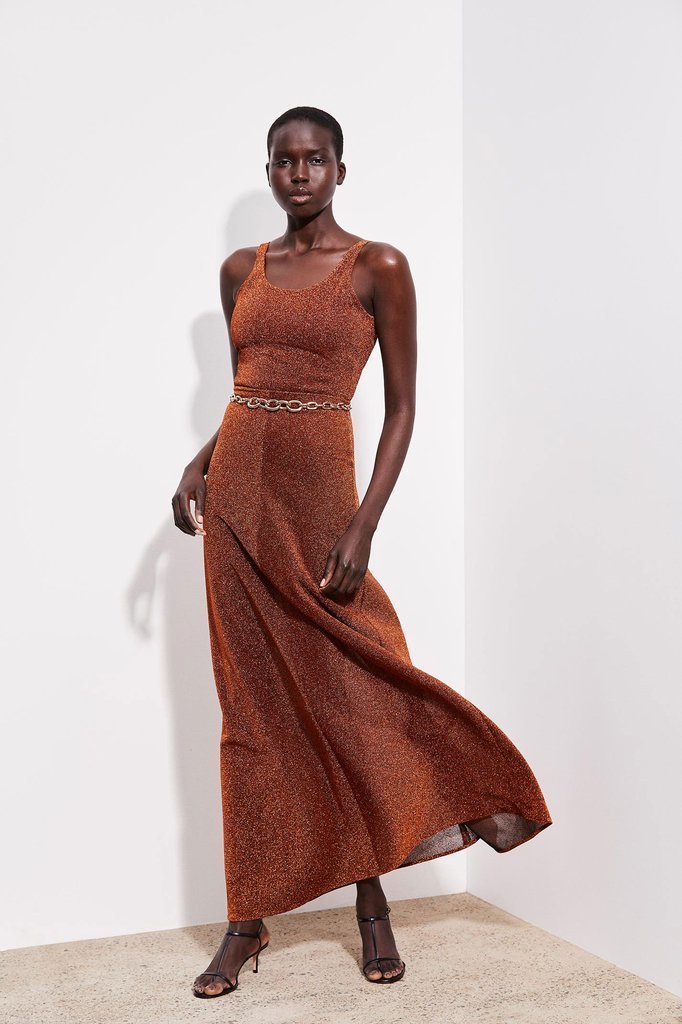 Borrow a Scanlan Theodore Glitter Body Suit & Glitter Skirt