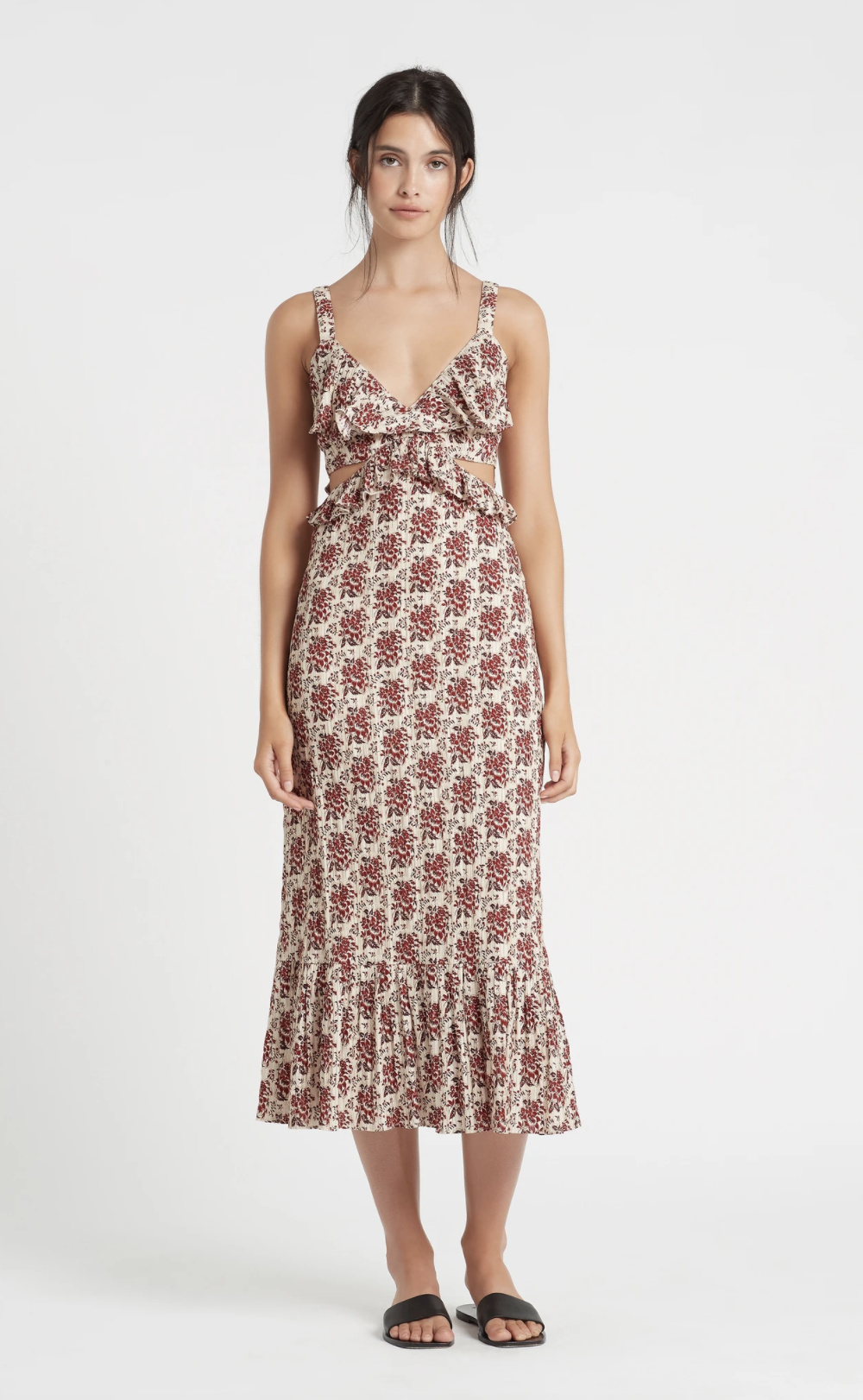 Loan a Sir The Label Floré Cut Out Dress