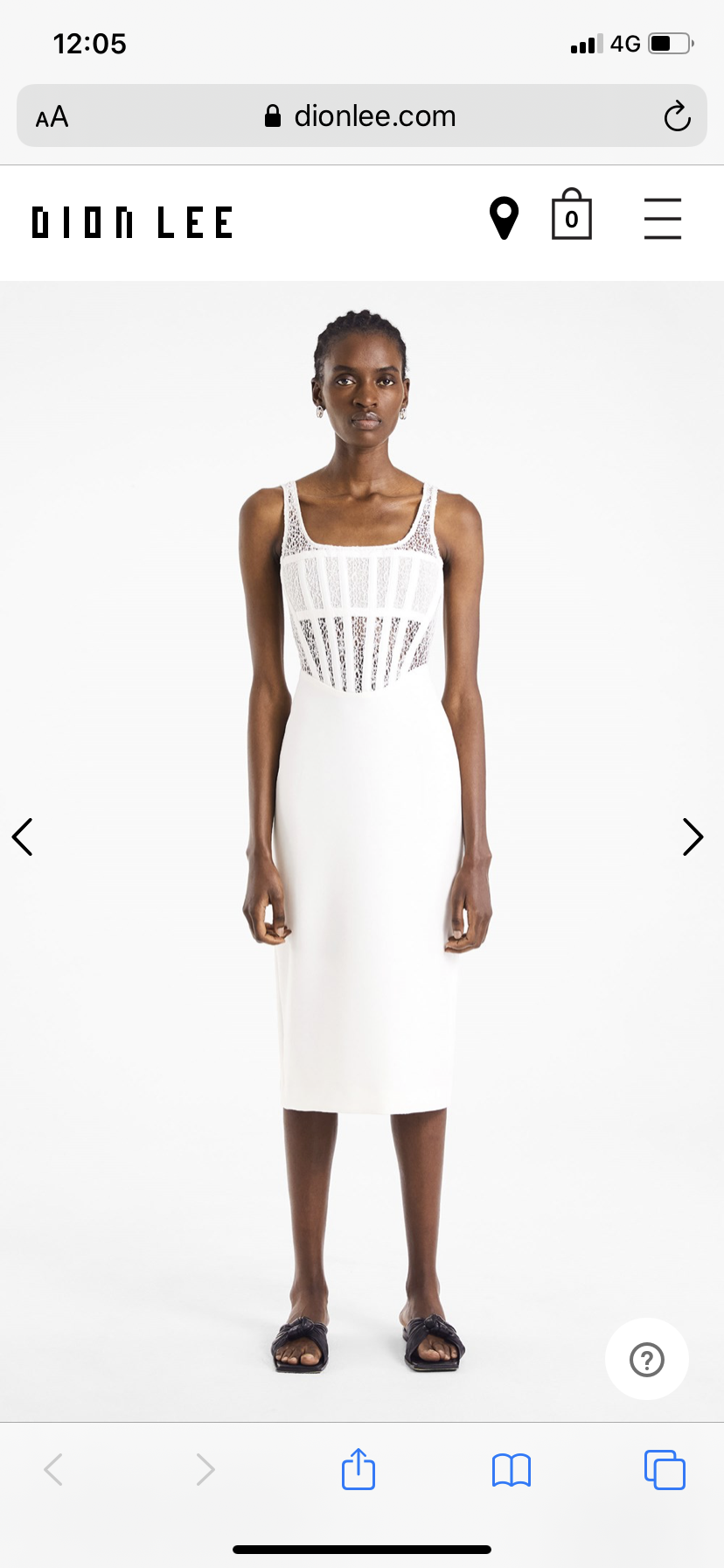 Hire a Dion Lee Corded Lace Corset Dress