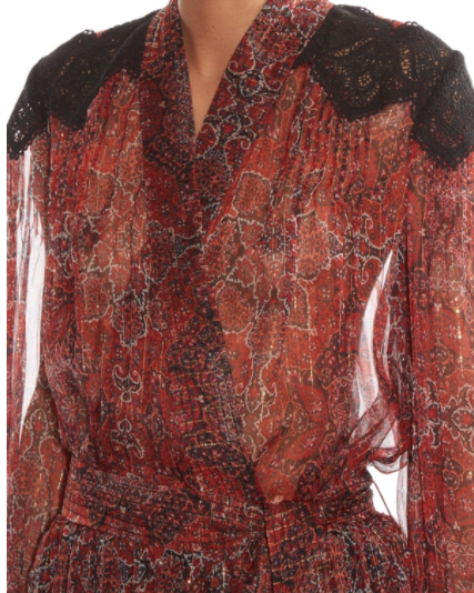 Cheap designer Zimmermann Empire Filigree Playsuit