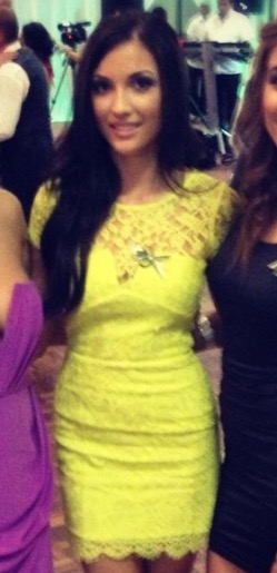 Rental Nicholas Cap Sleeve Lace Dress