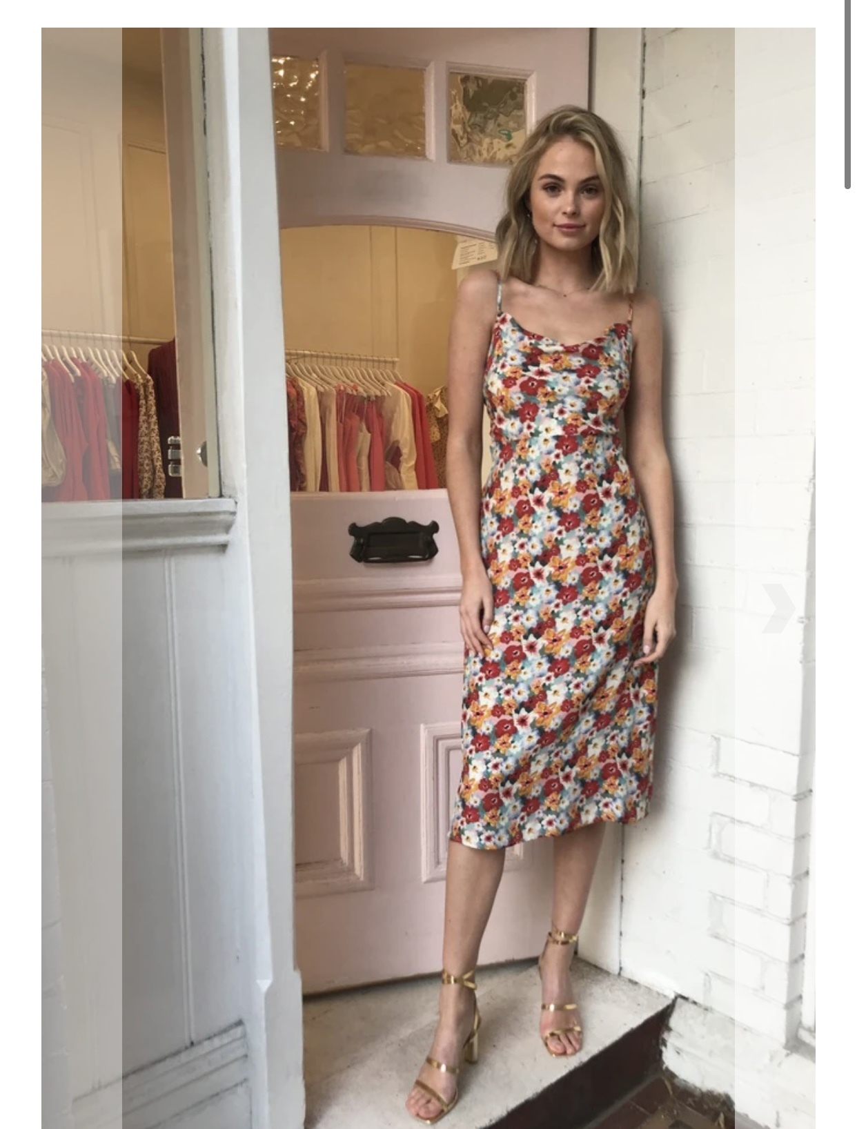 Loan a Hansen And Gretel Bettina Silk Dress