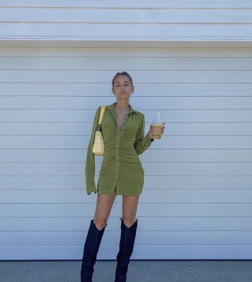 Designer rental Green With Jean