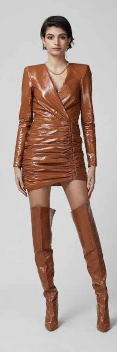 Designer rental Bec & Bridge Babette Long Sleeve Mini Dress