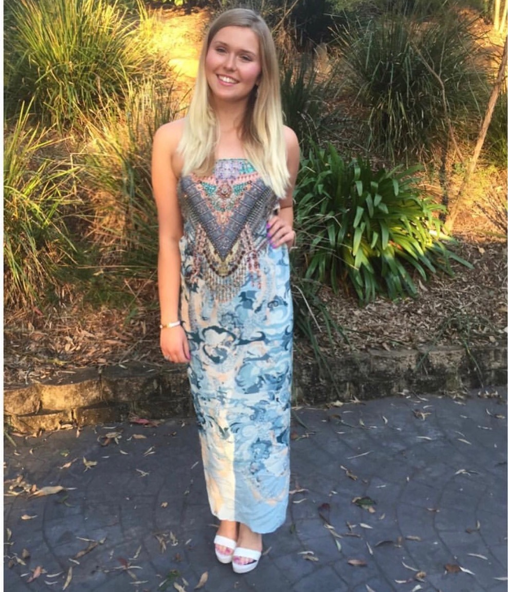 Formal rental Blue Camilla