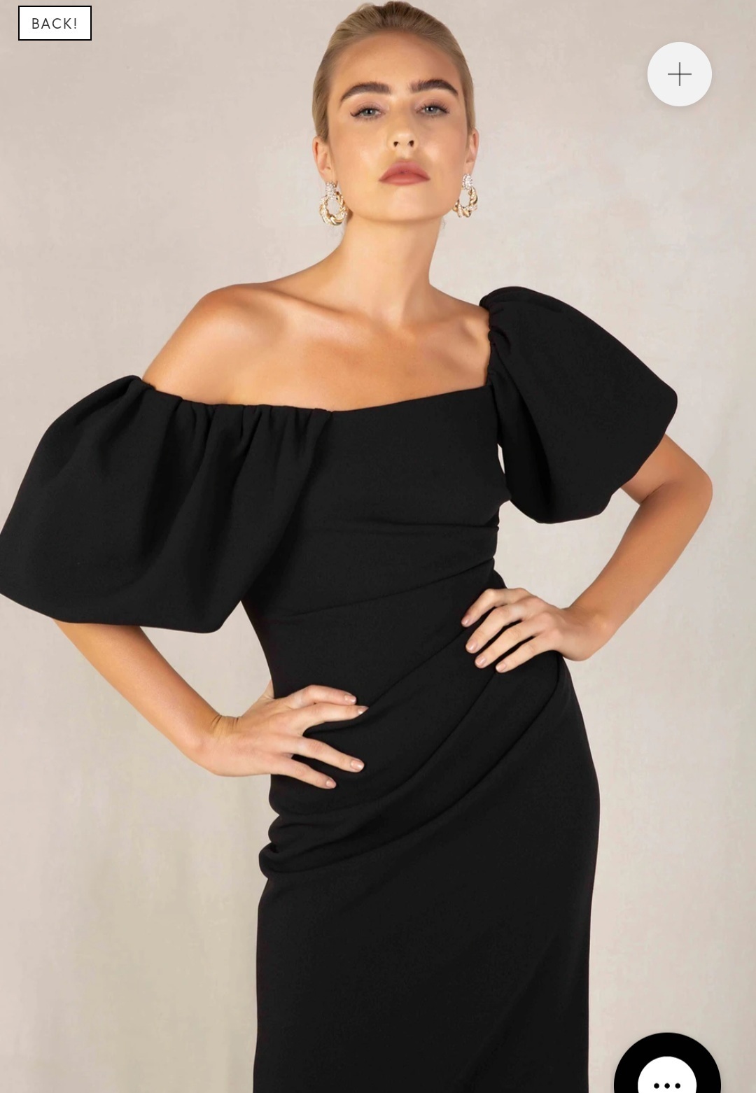 Designer rental Black Misha Collection