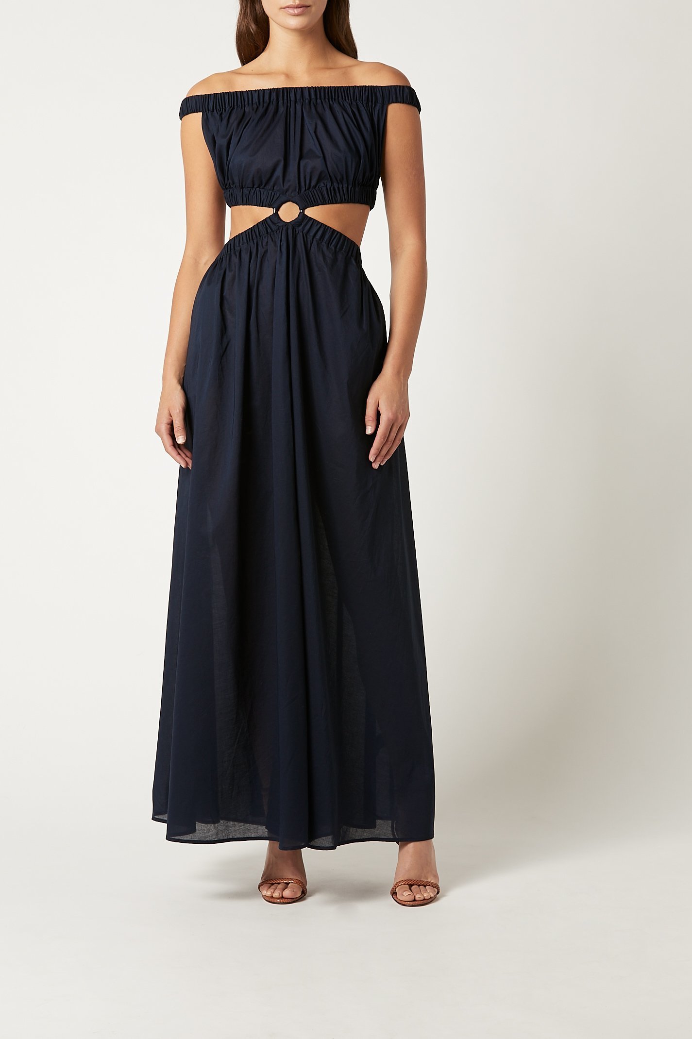 Rental Scanlan Theodore Cotton Voile Ring Dress